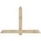 Ekena Millwork Eugene Rough Sawn Timber Gable Bracket, Douglas Fir, 72"W x 48"H x 2"D x 6"F, 16/12 Pitch GBW072X48X0206EUG00RDF - alternate 1